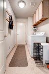 Pack lighter and utilize the private washer/dryer in the home